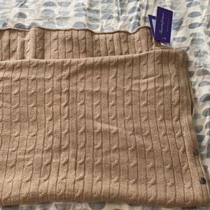 Seraphine camel color nursing cover/shawl